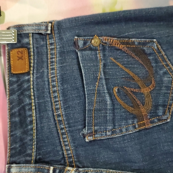 X2 SKINNY WO1 ULTRA LOW RISE SKINNY LEG QUALITY WOMEN'S DENEM S2 SHORT - Picture 3 of 4